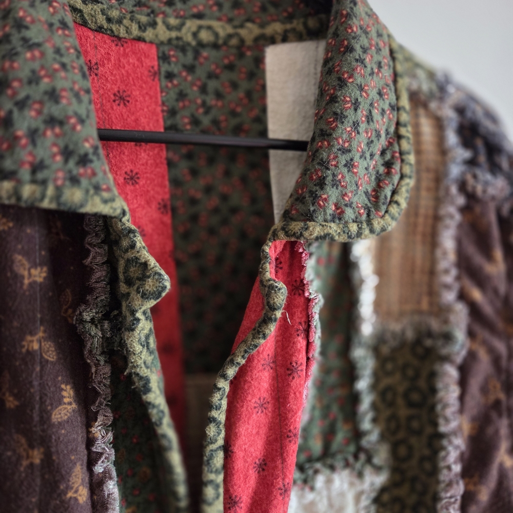 Source Unknown Multicolor Patchwork Jacket - Picture 8 of 9